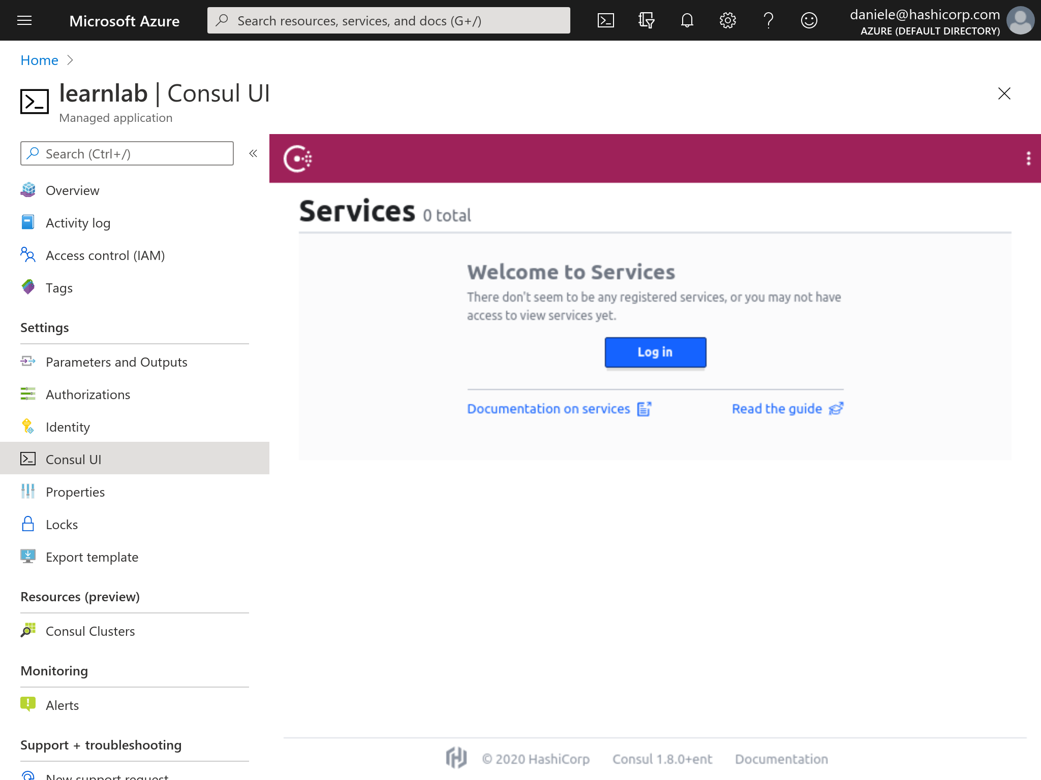 Deploy HashiCorp Consul Service on Azure Consul HashiCorp Learn